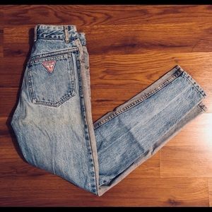 Vintage two toned high waisted Guess jeans size 27